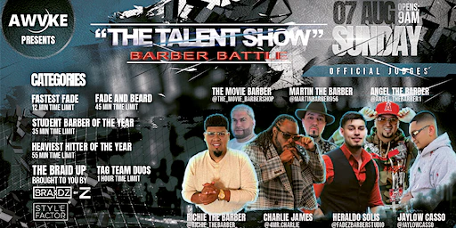 The Talent Show Barber Battle August 2022 texas