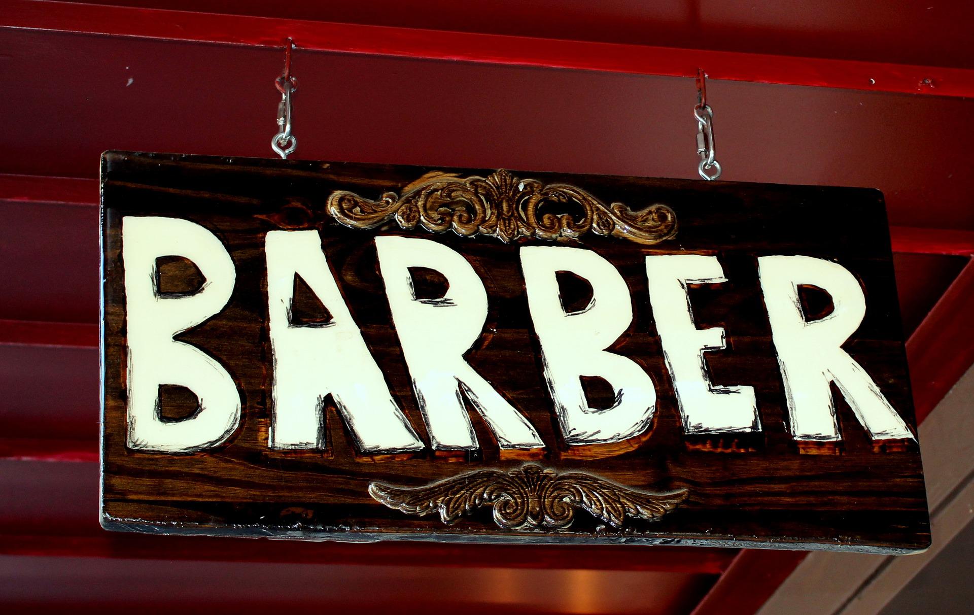 barber sign